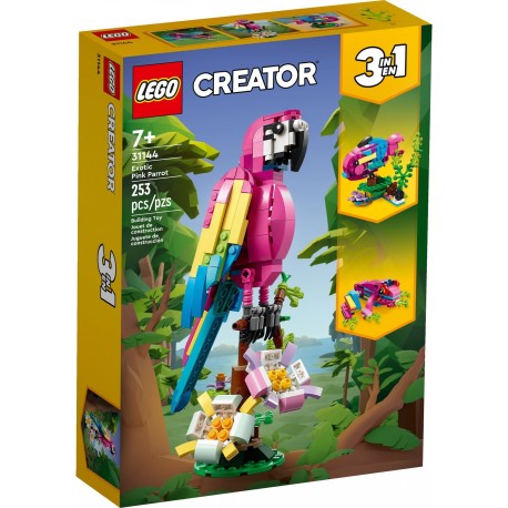 LEGO® Creator 31144 Exotický růžový papoušek