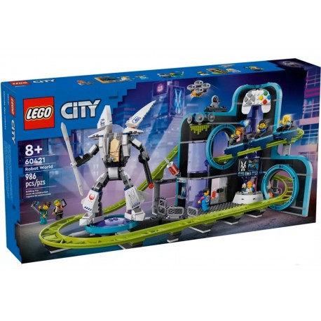 LEGO® City 60421 Zábavní park Robotický svět