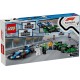 LEGO® City 60474 Padok F1 s formulemi VCARB a Sauber
