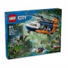 LEGO® City 60437 Helikoptéra na průzkum džungle v základním táboře