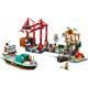 LEGO® City 60422 Přístav s nákladní lodí