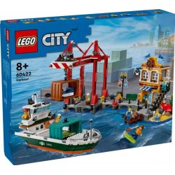 LEGO® City 60422 Přístav s nákladní lodí