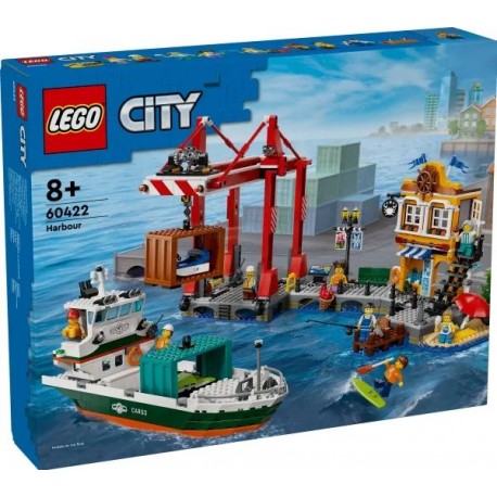 LEGO® City 60422 Přístav s nákladní lodí