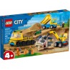 LEGO® City 60391 Vozidla ze stavby a demoliční koule