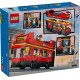LEGO® City 60407 Červený dvoupodlažní vyhlídkový autobus