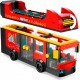 LEGO® City 60407 Červený dvoupodlažní vyhlídkový autobus