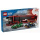 LEGO® City 60445 Kamion F1 s vozy F1 RB20 a AMR24