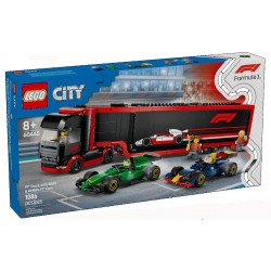 LEGO® City 60445 Kamion F1 s vozy F1 RB20 a AMR24