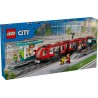 LEGO® City 60423 Tramvaj a zastávka v centru města