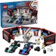 LEGO® City 60444 Garáž F1 a vozy Mercedes-AMG a Alpine