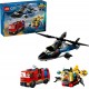 LEGO® City 60462 Remix: Helikoptéra, hasičský vůz a ponorka