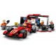 LEGO® City 60443 Zastávka v boxech F1 a personál s vozem Ferrari