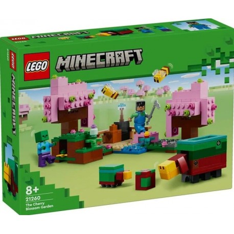LEGO® Minecraft 21260 Zahrada s rozkvetlými třešněmi