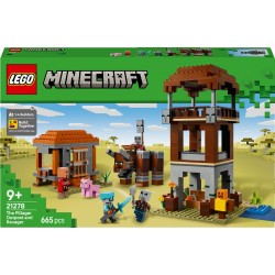 LEGO® Minecraft 21278 Základna plenitelů a Ničitel