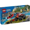 LEGO® City 60412 Hasičský vůz 4x4 a záchranný člun