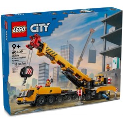 LEGO® City 60409 Žlutý pojízdný stavební jeřáb