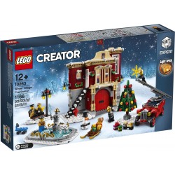 LEGO Creator 10263 Hasičská stanice v zimní vesnici