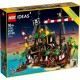 LEGO Ideas 21322 Zátoka pirátů z lodě Barakuda
