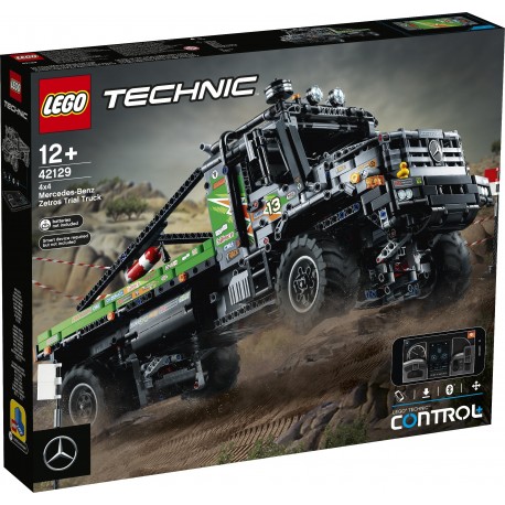 LEGO Technic 42129 Truck trialový vůz Mercedes-Benz Zetros 4x4