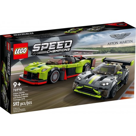 LEGO Speed Champions 76910 Aston Martin Valkyrie AMR Pro a Aston Martin Vantage GT3