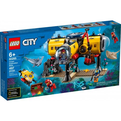 LEGO City 60265 Oceánská průzkumná základna