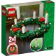 LEGO® 40426 Vánoční věnec 2 v 1