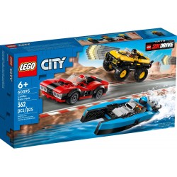 LEGO® City 60395 Velká závodní sada