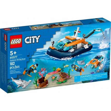 LEGO® City 60377 Průzkumná ponorka potápěčů
