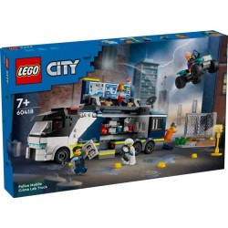 LEGO® City 60418 Mobilní kriminalistická laboratoř policistů