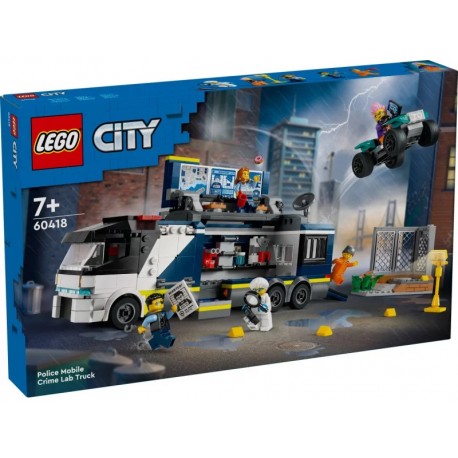 LEGO® City 60418 Mobilní kriminalistická laboratoř policistů