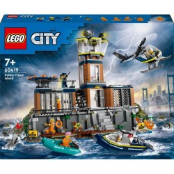 LEGO® City 60419 Policie a vězení na ostrově