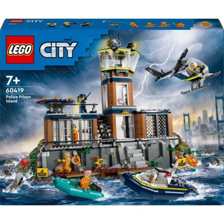 LEGO® City 60419 Policie a vězení na ostrově