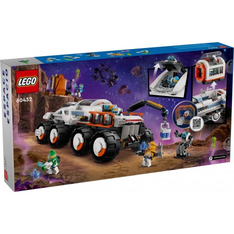 LEGO® City 60432 Velitelské vesmírné vozidlo a jerábový nakladac