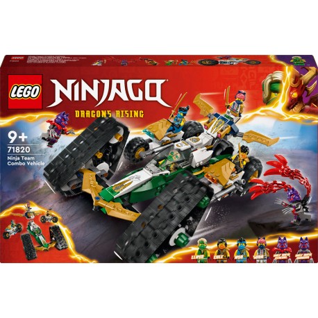 LEGO® NINJAGO 71820 Tým nindžů a kombo vozidlo